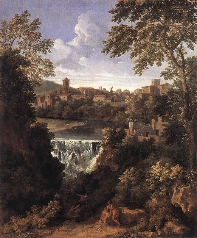 DUGHET, Gaspard The Falls of Tivoli dfg Germany oil painting art